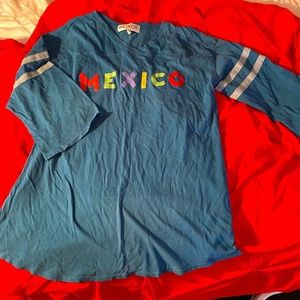 WildFox MEXICO Baseball Tee